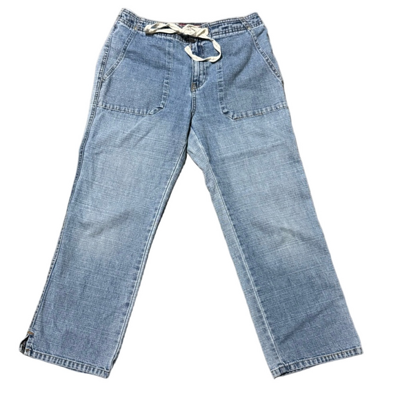 Old Navy Culottes Jeans Womens Classic Blue Vintage Denim Jeans Women Size 6 - Picture 2 of 16